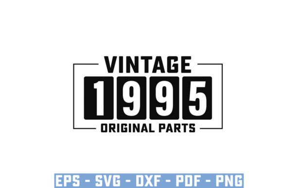 Download Vintage 1995 Original Parts Funny Svg - 1995 Collection