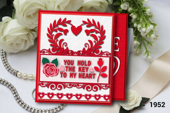 Download Valentine’s Day SVG Layer Gift Card 1952 - 1952 Collection
