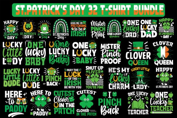 Download St. Patrick's Day T-shirt Bundle - St. patrick's Collection