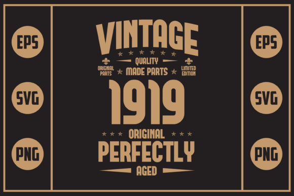 Download Vintage 1919 Original Perfectly Aged - 1919 Collection
