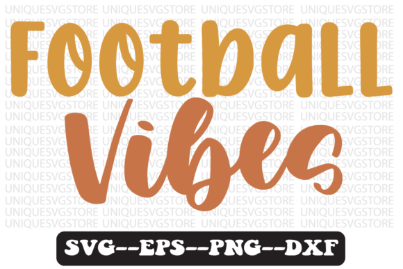 Download Football Vibes Quote Retro Svg Design - Premium Resources