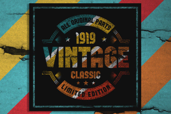 Download Vintage 1919 Classic Limited Edition - 1919 Collection