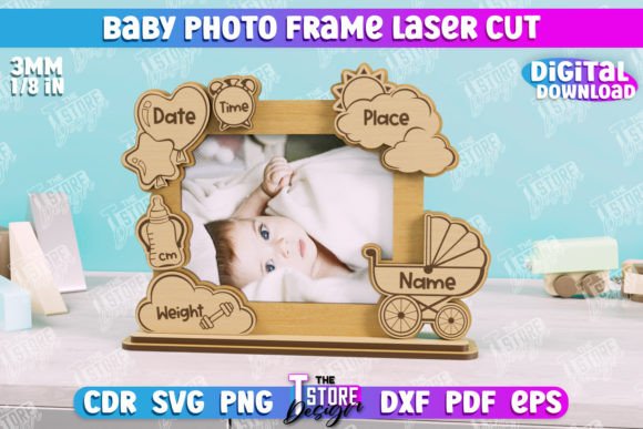 Download Baby Photo Frame | New Born Photo Frame - Born Collection